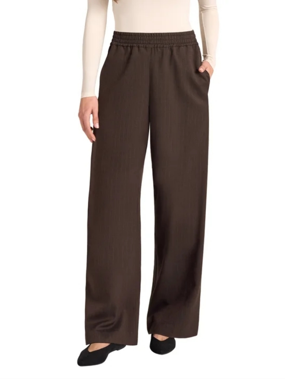 Matty M Women's Wide Leg Pant
